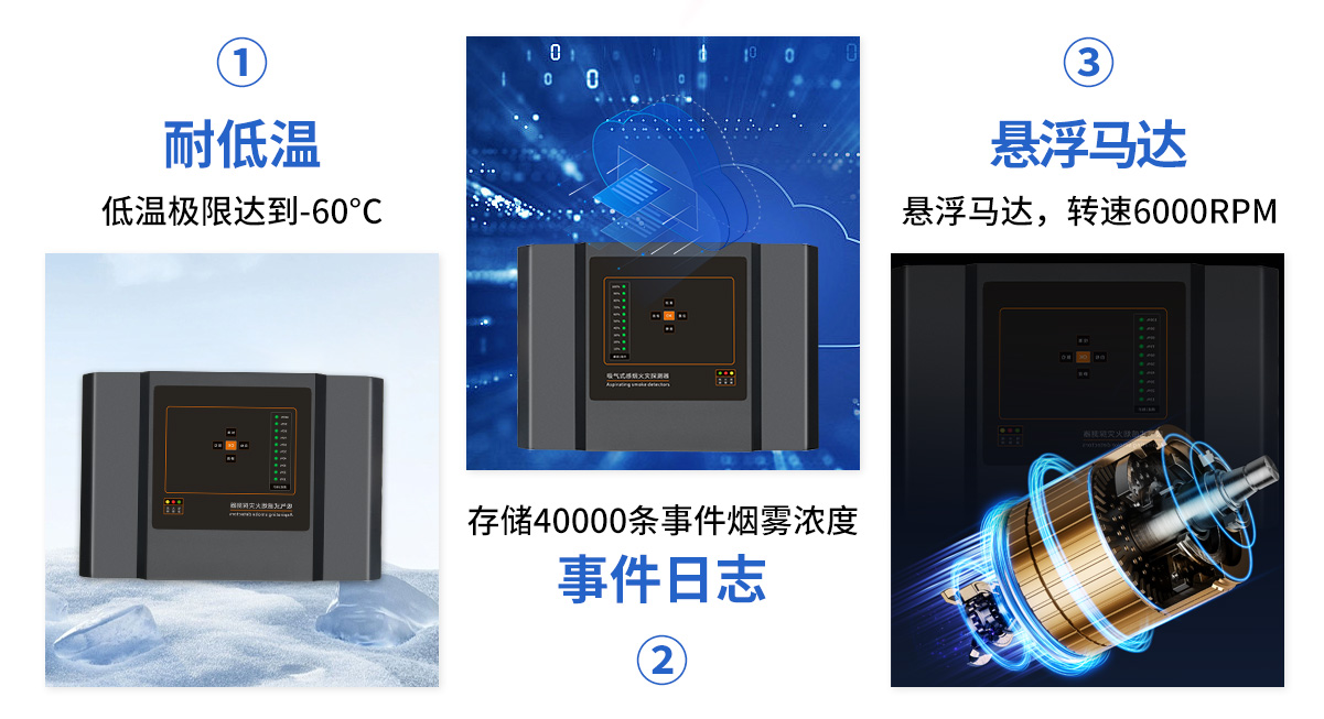 GSS-F01吸氣式感煙探測(cè)器--無顯示單通道_05